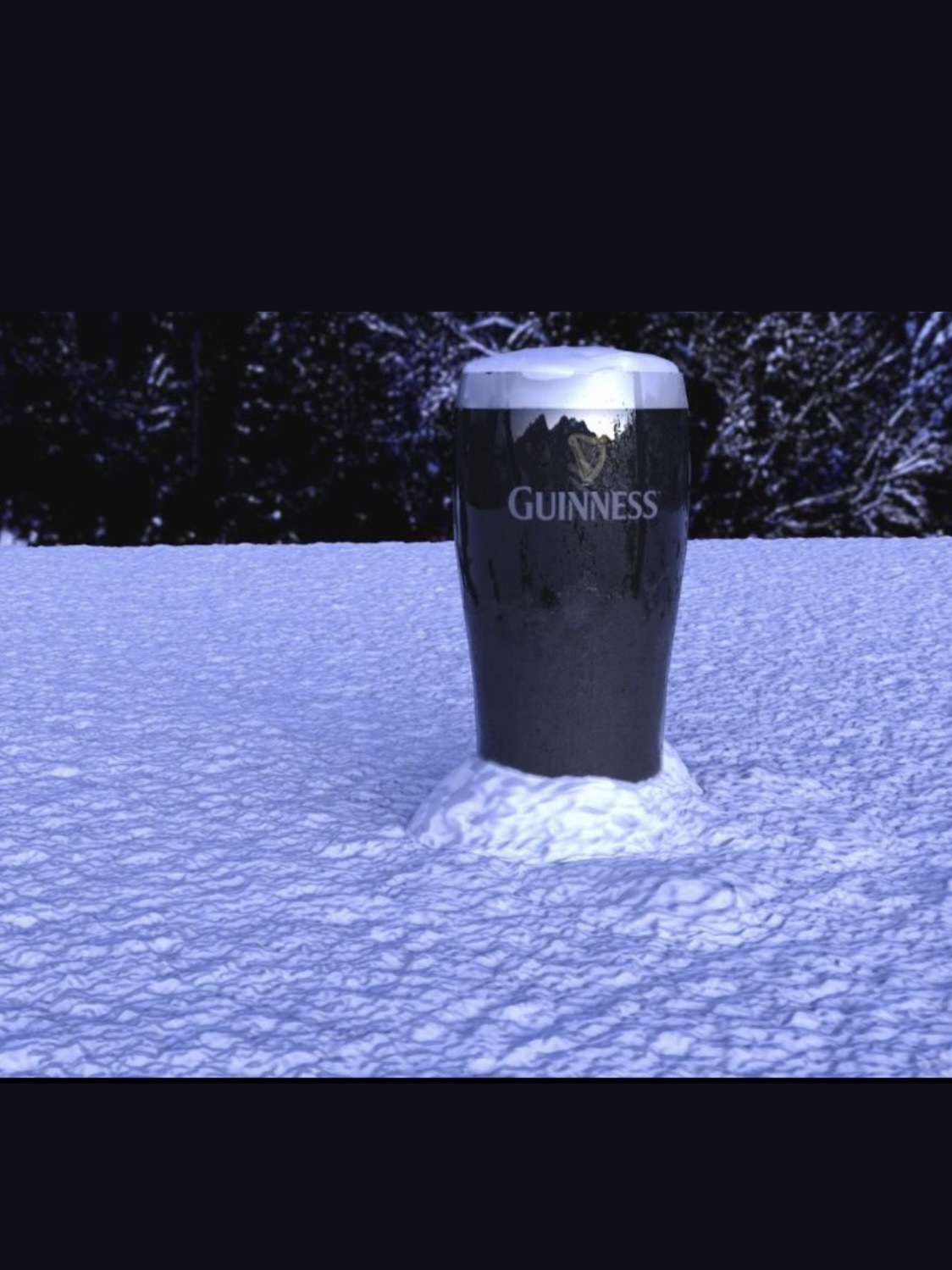 Frosty Guinness